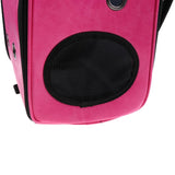 Maxbell Maxbell Astronaut Capsule Pet Carrier Backpack Dog Cat Travelling Bag Tote Rose Red