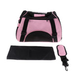 Maxbell Small Dog Cat Carrier Outdoor Travel Tote Dog Supplies Carriers Totes Pink