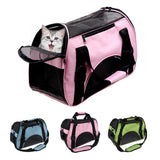 Maxbell Small Dog Cat Carrier Outdoor Travel Tote Dog Supplies Carriers Totes Pink
