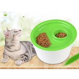 Maxbell Pet Dog Cat puppy Feeder Bowl Plastic The Three-In-One Multi-Function Bowl
