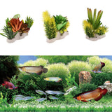 Maxbell Maxbell Artificial Aquatic Plant Plastic Grass Fish Tank Aquarium Decor #2
