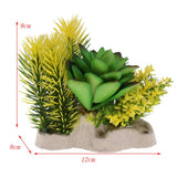 Maxbell Maxbell Artificial Aquatic Plant Plastic Grass Fish Tank Aquarium Decor #2