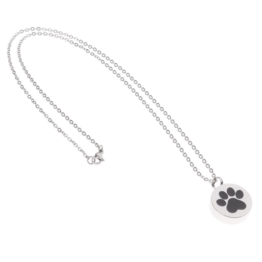 Maxbell Maxbell Set of Pet Dog Urn Pendant Necklace Cremation Ashes Premium Keepsake #2