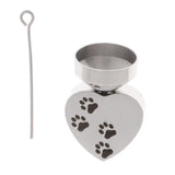 Maxbell Maxbell Set of Pet Dog Urn Pendant Necklace Cremation Ashes Premium Keepsake #4