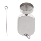 Maxbell Maxbell Set of Pet Dog Urn Pendant Necklace Cremation Ashes Premium Keepsake #8