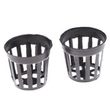 Maxbell 150 pcs Plastic Pot Baskets Aquarium Aquatic Water Plant Grass Cultivate S