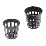 Maxbell 150 pcs Plastic Pot Baskets Aquarium Aquatic Water Plant Grass Cultivate S