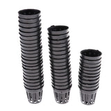 Maxbell 150 pcs Plastic Pot Baskets Aquarium Aquatic Water Plant Grass Cultivate S