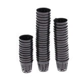 Maxbell 150 pcs Plastic Pot Baskets Aquarium Aquatic Water Plant Grass Cultivate S