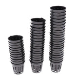 Maxbell 150 pcs Plastic Pot Baskets Aquarium Aquatic Water Plant Grass Cultivate S
