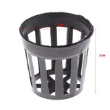 Maxbell 150 pcs Plastic Pot Baskets Aquarium Aquatic Water Plant Grass Cultivate S