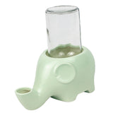 Maxbell Maxbell Kitty Kitten Cat Waterer Water Feeder with Elephant Shape Pet Water Bottle