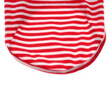 Maxbell Maxbell Dog Shirts Striped Dog T-Shirt Puppy Clothes Small Medium Large Dogs Red-M