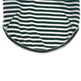 Maxbell Maxbell Dog Shirts Striped Dog T-Shirt Puppy Clothes Small Medium Large Dogs Green-M