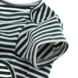 Maxbell Maxbell Dog Shirts Striped Dog T-Shirt Puppy Clothes Small Medium Large Dogs Green-M