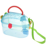 Maxbell Maxbell Portable Carrier Hamster Small Animals Carry Cage with Water Bottle  Blue #2