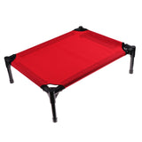 Maxbell Maxbell Waterproof Elevated Pet Bed Dog Camping Beach Hammock In/Outdoor Cot Red