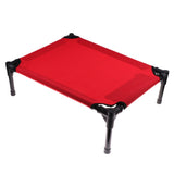 Maxbell Maxbell Waterproof Elevated Pet Bed Dog Camping Beach Hammock In/Outdoor Cot Red