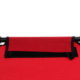 Maxbell Maxbell Waterproof Elevated Pet Bed Dog Camping Beach Hammock In/Outdoor Cot Red