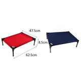 Maxbell Maxbell Waterproof Elevated Pet Bed Dog Camping Beach Hammock In/Outdoor Cot Red
