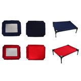 Maxbell Maxbell Waterproof Elevated Pet Bed Dog Camping Beach Hammock In/Outdoor Cot Red