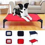 Maxbell Maxbell Waterproof Elevated Pet Bed Dog Camping Beach Hammock In/Outdoor Cot Red