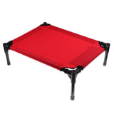 Maxbell Maxbell Waterproof Elevated Pet Bed Dog Camping Beach Hammock In/Outdoor Cot Red