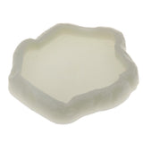 Maxbell Maxbell Reptile Tortoise Gecko Feeding Bowl Food Water Resin Dish Bowl Noctilucent S