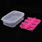 Maxbell Maxbell 14 Slot Reptile Eggs Incubator Tray Lizard Gecko Snake Bird Egg Hatcher Box Pink