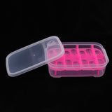 Maxbell 14 Slot Reptile Eggs Incubator Tray Lizard Gecko Snake Bird Egg Hatcher Box Pink