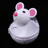 Maxbell Pet Cat Tumbler Toy Interactive Cat Dog Puppy Leakage Food Dispenser White - Aladdin Shoppers