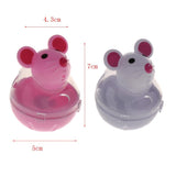 Maxbell Pet Cat Tumbler Toy Interactive Cat Dog Puppy Leakage Food Dispenser White - Aladdin Shoppers