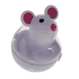 Maxbell Pet Cat Tumbler Toy Interactive Cat Dog Puppy Leakage Food Dispenser White - Aladdin Shoppers