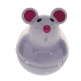 Maxbell Pet Cat Tumbler Toy Interactive Cat Dog Puppy Leakage Food Dispenser White - Aladdin Shoppers