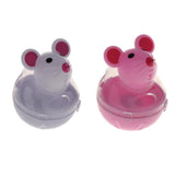 Maxbell Pet Cat Tumbler Toy Interactive Cat Dog Puppy Leakage Food Dispenser White - Aladdin Shoppers