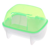 Maxbell Maxbell Plastic Detachable Pet Gerbil Hamster House Cage Bathroom Playing Habitat S