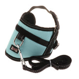 Maxbell Maxbell Adjustable Harness Walking Lead Leash Chest Strap for Pet Cat #2 Blue
