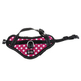 Maxbell Maxbell Adjustable Harness Walking Lead Leash Chest Strap for Pet Cat #1 Rose Red
