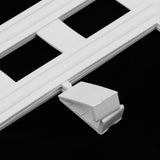 Maxbell Maxbell 2 Way Plastic Screen Door Pet Dog Cat Patio Screen Door White S