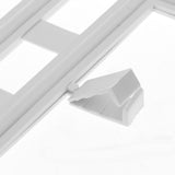 Maxbell Maxbell 2 Way Plastic Screen Door Pet Dog Cat Patio Screen Door White S