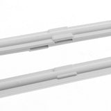 Maxbell Maxbell 2 Way Plastic Screen Door Pet Dog Cat Patio Screen Door White S