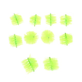 Maxbell Maxbell 10Pcs Aquarium Fish Tank Plastic Brush Balls Filter
