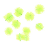 Maxbell Maxbell 10Pcs Aquarium Fish Tank Plastic Brush Balls Filter