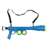 Maxbell Maxbell Automatic Pet Tennis Ball Launcher Pet Play Fetch Throw Outdoor Toy Blue