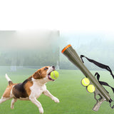 Maxbell Maxbell Automatic Pet Tennis Ball Launcher Pet Play Fetch Throw Outdoor Toy Blue