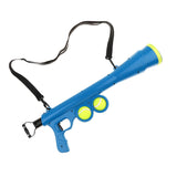 Maxbell Maxbell Automatic Pet Tennis Ball Launcher Pet Play Fetch Throw Outdoor Toy Blue