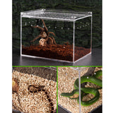 Maxbell Maxbell Acrylic Clear Pet Reptiles Box Breeding Tanks Container #2 15x12x12cm