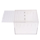 Maxbell Maxbell Acrylic Clear Pet Reptiles Box Breeding Tanks Container #2 15x12x12cm