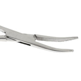 Maxbell Maxbell Dog Ear Cleaning Pliers Hair Clamp Tweezers Pet Hemostat Forceps Curved