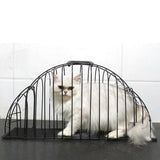 Maxbell Maxbell Multi-functional Steel Wire Pet Cat Puppy Shower Cage with Plastic Handle